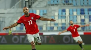 محمد مجدي أفشة يتصدر كأفضل لاعب في مباراة مصر والكويت بكأس العرب 1